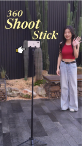 Koorfly KF-C16 Ultra-Light Selfie Stick Tripod Face AI Tracking Quadrapod Gimbal Stabilizer 360 Rotate 2 in 1 Stretchable Remote Shutte For Outdoor Tourism Shooting Vlog