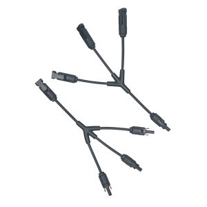 TOMZN Y-Type PV Connector 3 to 1 IP67 Copper Wire Lug Extension 1000V 32A For Photovoltaic Combiner Box Solar Panel