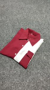 Julie Shirt Oversize Lengan Panjang/Kemeja Polos Kombinasi/Blus Jumbo Big Size/Pakaian Wanita Blouse