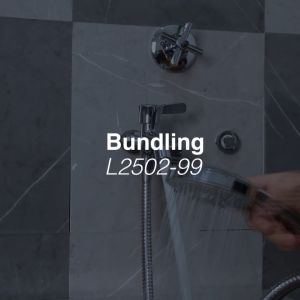 VONE Kran Cabang Double Shower Hand shower Mandi Handshower Paket L2502-99 ( VONE LITE )