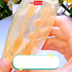 Set 2 món rơ lưỡi và bàn chải đánh răng silicon cho bé sơ sinh từ 0-18 tháng an toàn và tiện lợi