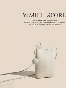 Túi Đeo Vai Da Thật Nhẹ Thời Trang Cho Nữ Túi Đeo Chéo Mềm Đa Năng Túi Đựng Điện Thoại Di Động Thường Ngày Túi Đeo Vai Đơn