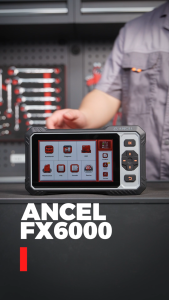 【SUPPORT PROTON/PERODUA】ANCEL FX6000 OBD2 Scanner Four System Car Code Reader ABS/Engine Scan Bi-directional Diagnostic Tool 2026 New Version Free Use For All Cars