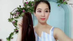 【COD/Spot Goods】40CM Medium Length Style Curly Hair Ponytail Wig Female Short Hair Big Wave High Ponytail【Local Stock】 Natural Invisible Curly Pear Blossom Ponytail Simulation Hair Easy to Wear Fluffy and Seamless Hair Korean Style Girls Wig
