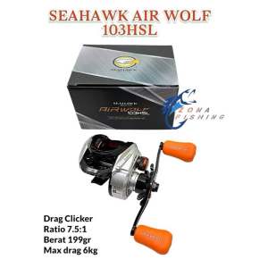 Reel BC Seahawk Air Wolf 103HSL - Drag Clicker