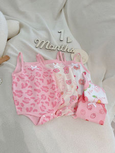 Cotton Sleeveless Baby Romper