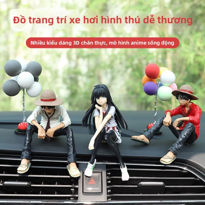 ZHUOLESHI | Tượng Trang Trí Ô Tô Moe Một Miếng Luffy | Lazada.vn