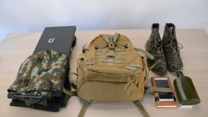 CONFINITY Outdoor 25L Travel Backpack Camouflage Tactical Bag Backpack Backpack Sports Backpack Can be Hanging on Waist Bag