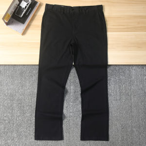 Washed Denim Casual Pants Elastic Comfortable Mens Spring Summer Thin Versatile Business Long Trousers Straight Leg Fashion Urban Style