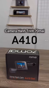 Camera Hành Trình 70mai A410 2.5K HDR Ghi Hình 2 Mắt Trước Sau Siêu Nét Giám Sát Đỗ Xe 24h Bảo Hành 24 Tháng