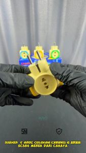 STEKER T-Arde 4arah / Colokan Cabang Multi CAHAYA SC-384