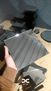 Kaca Cermin Kotak Ukuran 20CM x 20CM / Cermin Dekorasi Aesthetic Minimalis / Persegi dan Segitiga