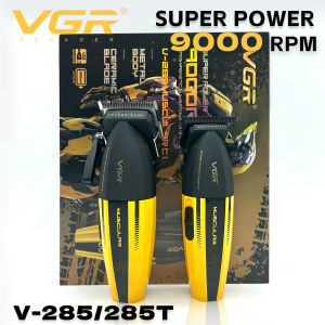 VGR Hair Trimmer Professional Hair Clippers Electric Trimmer Adjustable Hair Cut Machine Metal Clippers and Trimmers Set V-285