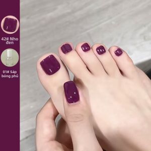 LuckFavor | Sơn Móng Tay Khô Nhanh Không Độc Không Mùi Dài Lâu Màu Trân Châu Trắng