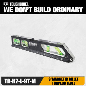1pc 9-Inch Magnetic Torpedo Level - Durable Aluminum Precision Vials for Accurate Measurements