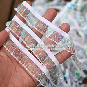 ผ้าบุกลาสเทอร์สไตล์มนตรี 2 ซม. ตกแต่งผม DIY ทำมือ เอวยางยืด ลายดอกไม้ ประดับโบว์ แฟชั่นสุดเก๋ เสื้อผ้าสุดสง่างาม