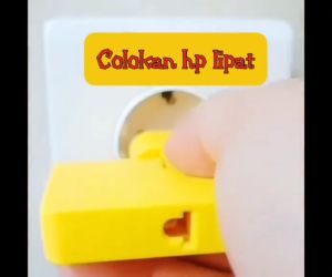 Power Socket Plug in Stop Kontak Lipat 3in1 Colokan Steker Lipat