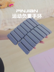 [SG Inventory]Silicone Ankle Wrist Weights Bracelet Exercise Adjustable Weight Wrist Band for Running Workout Walking