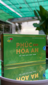 Hỗ trợ bổ gan mát gan giải độc gan bảo vệ gan tăng cường chức năng gan - Phúc Hòa An - 2 Hộp