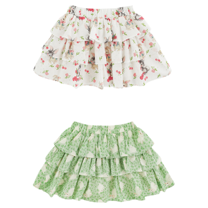 YOEHYAUL | Tiered Cute Summer Lightweight Breathable Skirt