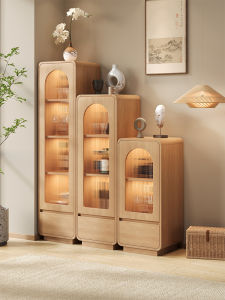 Vintage Style Wooden Storage Cabinet Small Size