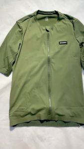 YKYWBIKE Men Cycling Jersey Summer Short Sleeve MTB Bike Shirts YKK Zipper UPF 50+