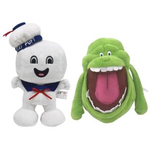 ToyStory 20CM Marshmallow Man and Slimer stuffed Vintage Ghostbusters 3 stuffed Plush Toy Doll Christmas Gift