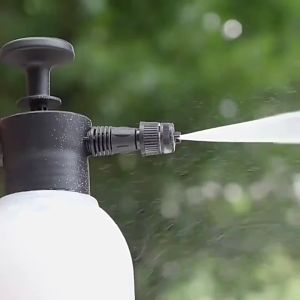 【ready stock】 2000ML Foam Wash Car Spray Bottle High Pressure Spray Gun Manual Air Pressure Water Jet For Garden Car Wash