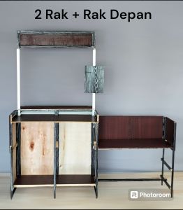 booth Portable/gerobak lipat /booth container/meja  jualan