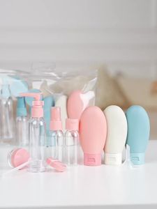 [HCM] Set 11 Chai Lọ Chiết Mỹ Phẩm Bộ Chiết Mĩ Phẩm Du Lịch Kèm Túi Zip Nhỏ Gọn Tiện Lợi -Hesede