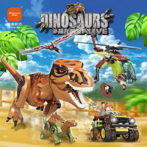 Educational Dinosaur Escape T-Rex Brick Toy