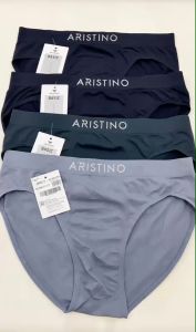 COMBO 3 Quần lót nam ARISTINO sịp tam giác nam cạp cao dệt liền cao cấp co giãn 4 chiều thoáng mát kháng khuẩn thấm hút mồ hôi ôm body - ABF069