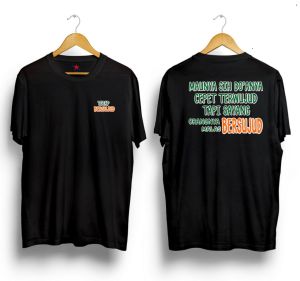 Baju Kaos Maunya sih doanya cepat terwujud Tapi sayang Orangnya malas bersujud | Kaos Kata kata Viral | Ligar24 Tshirt