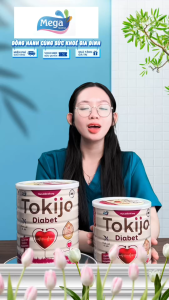 Sữa Tiểu Đường TOKIJO Hỗ Trợ Tiểu Đường Tuýp 1+2 Cải Thiện Tim Mạch Huyết Áp Giúp Tăng Cường Sức Đề Kháng Ăn Ngon Ngủ Ngon 900 Gram