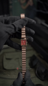 Jam Tangan Wanita Alexandre Christie Passion AC 2B81 LHBRGRE Red Dial Rose Gold Stainless Steel Strap