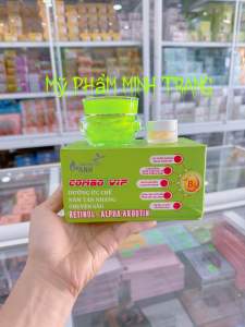 COMBO Kem Vip THẢO MỘC XANH B5 Dưỡng Ức Chế Nám -Tàn Nhang Chuyên Sâu Retinol -Alpha Arbutin 48g