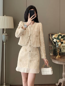 SUYE | Chic Designer Elegant Dress Set Two Pieces