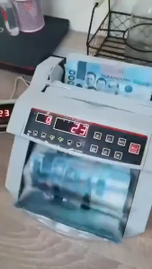 Expose Money Counter Machine Bill Counter Fast Cash Counting UV MG Detection ADD Preset LED Display for Stores Office PH