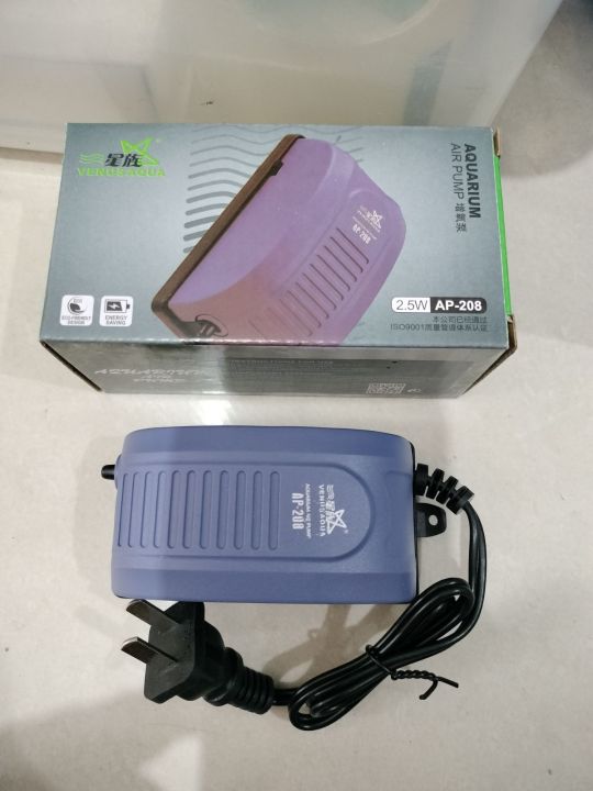 Venus Aqua AP208 2.5w Aquarium Air Pump Lazada PH