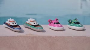 CONUSEA | Mini RC Boat Remote Control Speedboat Variable-speed Electric RC Boats Radio Controlled Motorboat Model Ship Kids Pool Water Toy