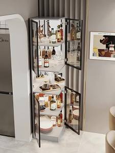 Display Cabinet Acrylic Shelf For Toys  Display Rack Display Cabinet  Shelves Cabinet Display Shelf High-End Custom Light Luxury malist Glass Door Cabinet