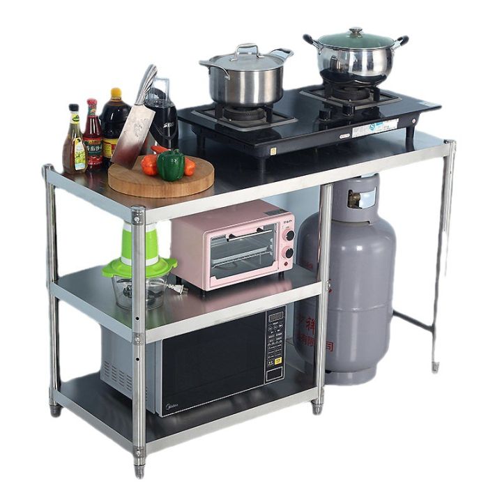 Kitchen Gas Stove Shelf Range 304 Stainless Steel Kitchen