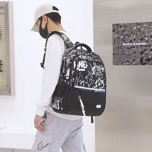 HOÀN TIỀN 15% - Balo học sinh trung học nhẹ chống thấm nước cao cấp phong cách hàn quốc