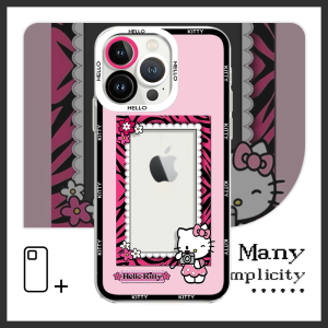 Cute Kitty Cat Phone Case Photo Holder Compatible with Apple 16Pro Xiaomi 15 Realme 11 OPPO Reno 14 OnePlus 13 Honor 400 Meizu 21 Redmi Turbo 4 IQOO 13