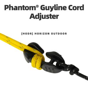 Duraflex Phantom Guyline Cord Adjuster POM Micro Tensioner for 1.5–4 Mm Lines 1.6 G for Tents & Tarps — Ultralight Camping Gear