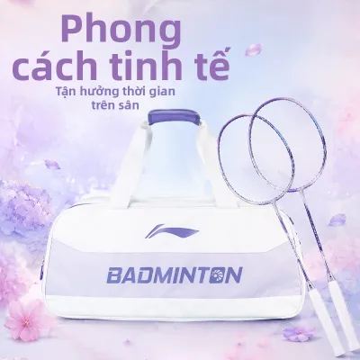 Li-Ning | Túi Thể Thao Dung Lượng Cao Nhiều Ngăn Chứa Giày Khóa Kéo Bền