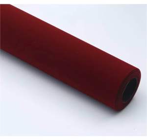 Adhesive Velvet black red wine blue fabric Suede jewelry luxury box display