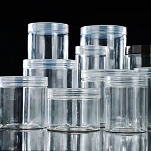 กระปุกพลาสติก PET + ฝาเกลียว กระป๋องพลาสติกใส PET กระปุกใส 419ml Food grade สามารถใส่เครื่องปรุง ขนม และธัญพืชได้