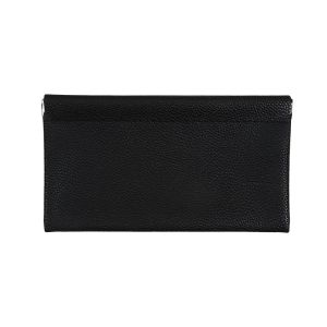 Long Wallet Hand-held Cosmetic Bag Data Cable Storage Pouch Document Holder Eyeglass Pouch Solid Color Shrapnel Mobile Phone Bag