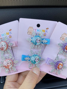 Kẹp Tóc Hình Tuyết Cho Bé Gái Phụ Kiện Tóc Công Chúa Không Gây Hại Cho Tóc Phụ Kiện Tóc Cho Trẻ Em Phụ Kiện Tóc Cho Bé Gái